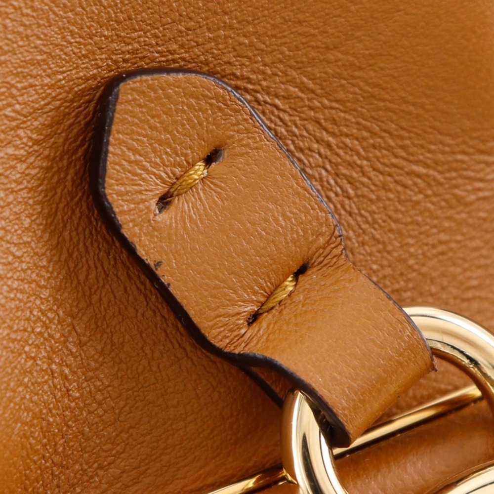 FENDI Brown Leather Shoulder Bag - Picture 12 of 16